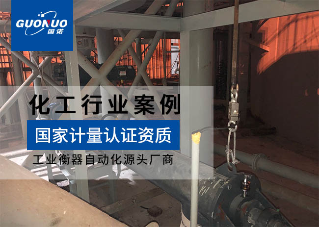 上海澎博鈦白粉公司螺旋計量秤案例