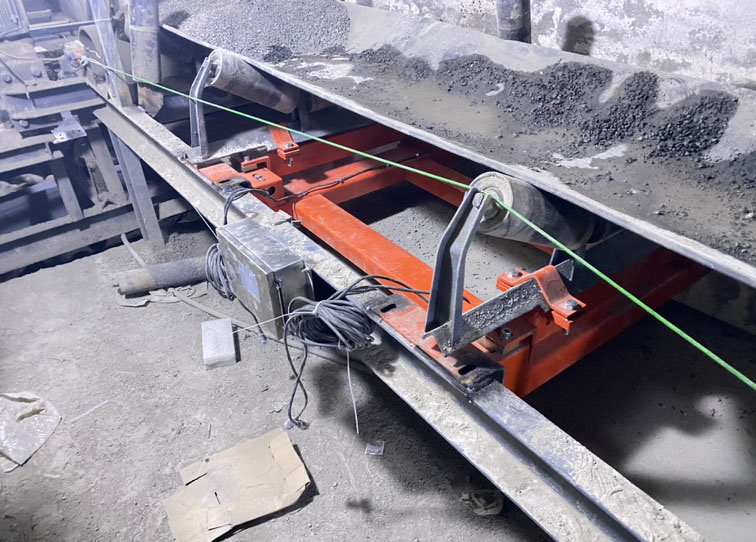 直擊國諾電子皮帶秤在建材企業(yè)的施工現(xiàn)場，每一臺都經(jīng)得起檢驗(yàn)！
