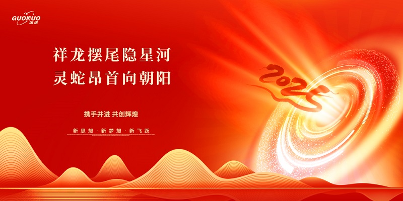 祥龍擺尾隱星河，靈蛇昂首向朝陽(yáng)|國(guó)諾信科恭祝大家新年快樂(lè)！